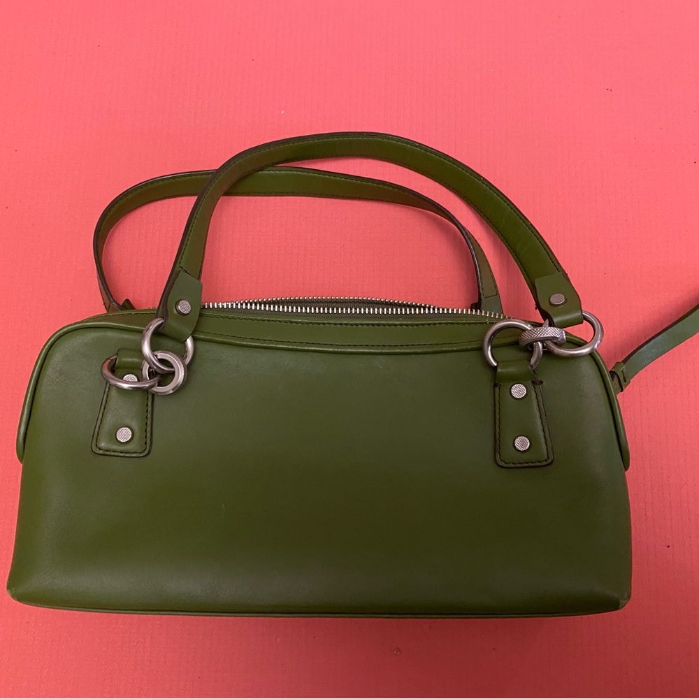 Green Leather Handbag
